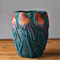 Succulent Flower Pots Ceramic Old Pile Pots - Gardening Land