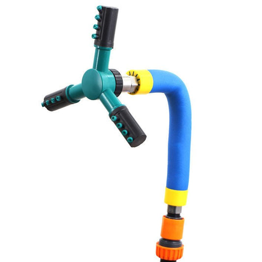 Summer Garden Children's Trampoline Sprinkler Outdoor Trampoline Sprinkler Rotating Sprinkler Gardening New Toys - Gardening Land