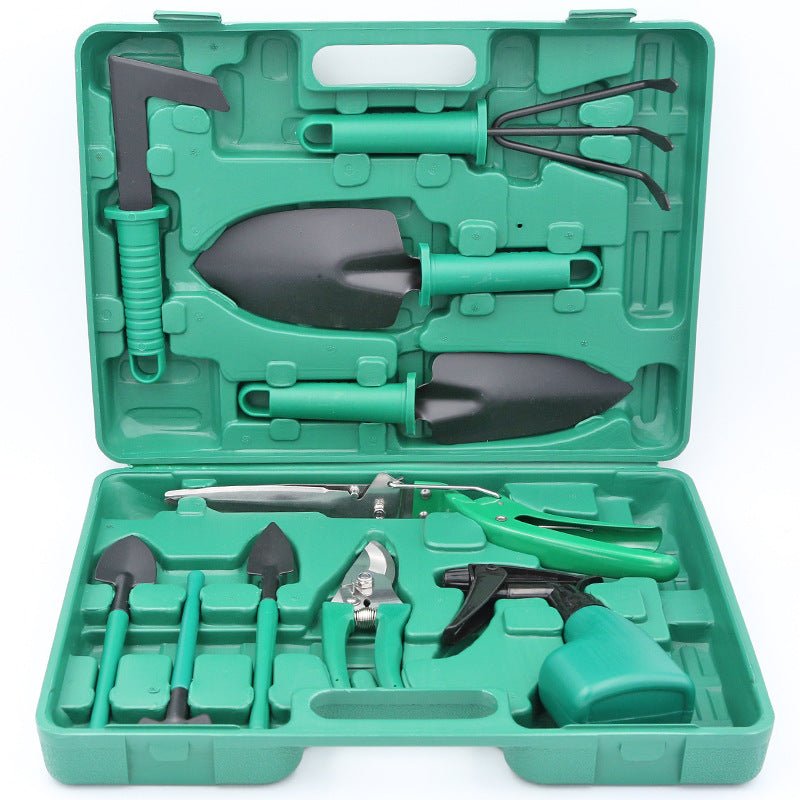 Ten - piece gardening tool set - Gardening Land