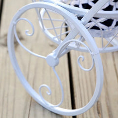 Tricycle Plant Stand Flower Pot Cart Holder Ideal For Home Garden And Patio - Gardening Land