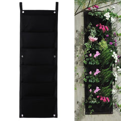 Wall Garden Hanging Planting Bags Vertical Outdoor Indoor Planter - Gardening Land