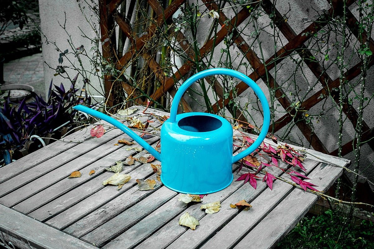Watering Iron Sheet Watering Pot Gardening Garden Greening Vegetable Garden Large Capacity Kettle - Gardening Land