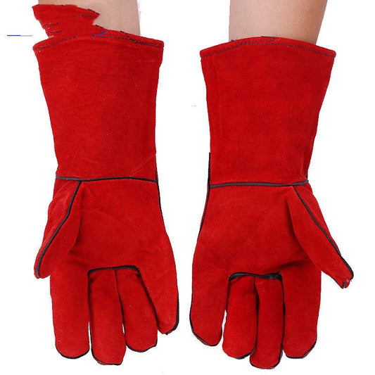 Welding Gloves Cowhide Gloves - Gardening Land