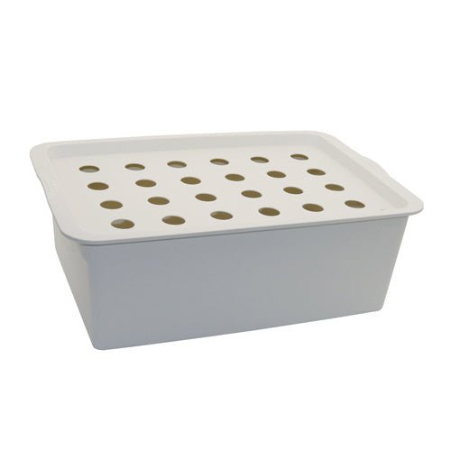 24 Holes Plant Site Hydroponic Kit Garden Pots Planters Seed - Gardening Land