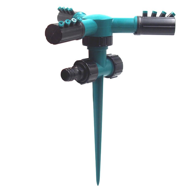 360 Automatic Rotating Sprinkler Irrigation Garden Lawn Courtyard Household Garden Water Adjustable Sprinkler Irrigate Tools - Gardening Land