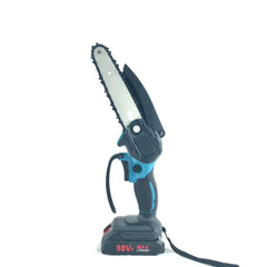 6 - inch Lithium Chainsaw Wood Cutting Saw Household Rechargeable Mini - Gardening Land