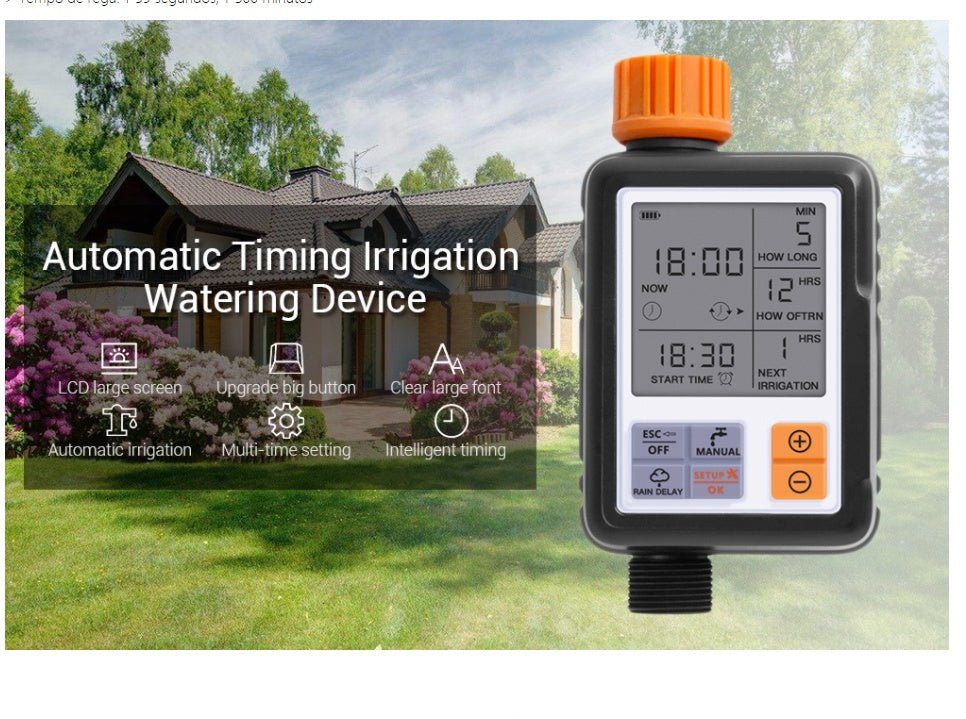 Automatic Garden Automatic Watering and Watering Device - Gardening Land