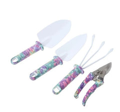 Camouflage Garden Tool Set Grafting Pruning Shovel Rake Stainless Steel Scissor Pruning Shears Spray Bottle Garden Tools Kit - Gardening Land