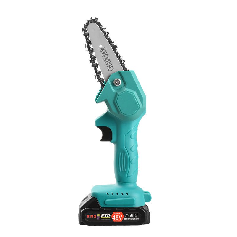 Chainsaw Woodworking Pruning Garden Power Tool Rechargeable With Battery - Gardening Land