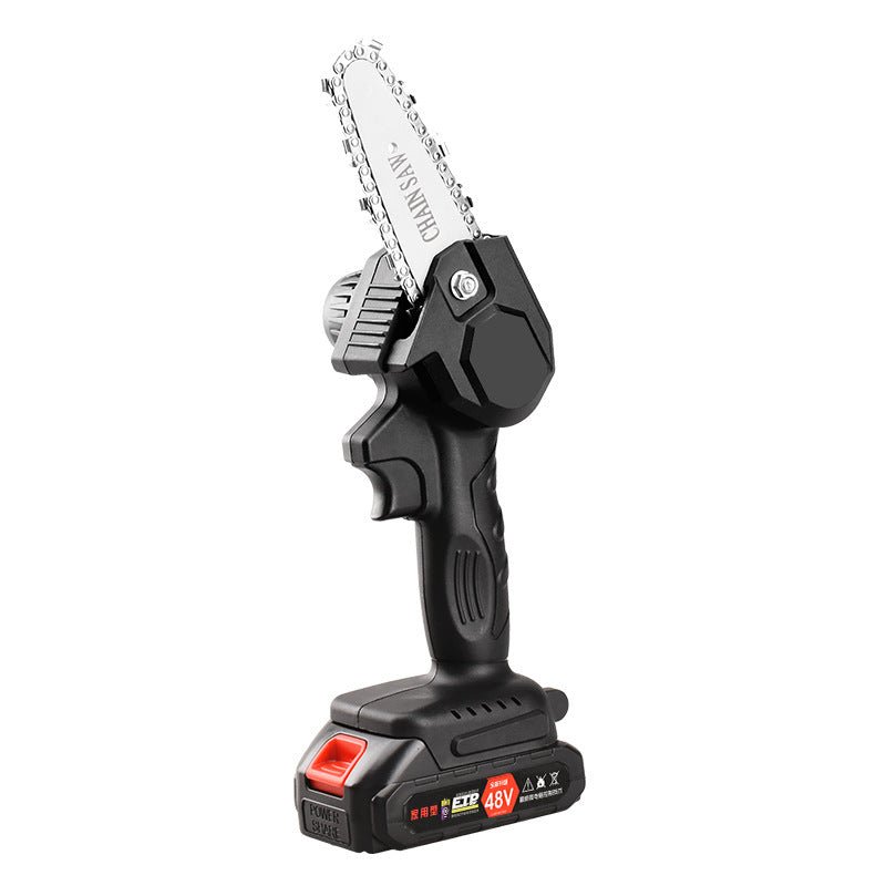 Chainsaw Woodworking Pruning Garden Power Tool Rechargeable With Battery - Gardening Land