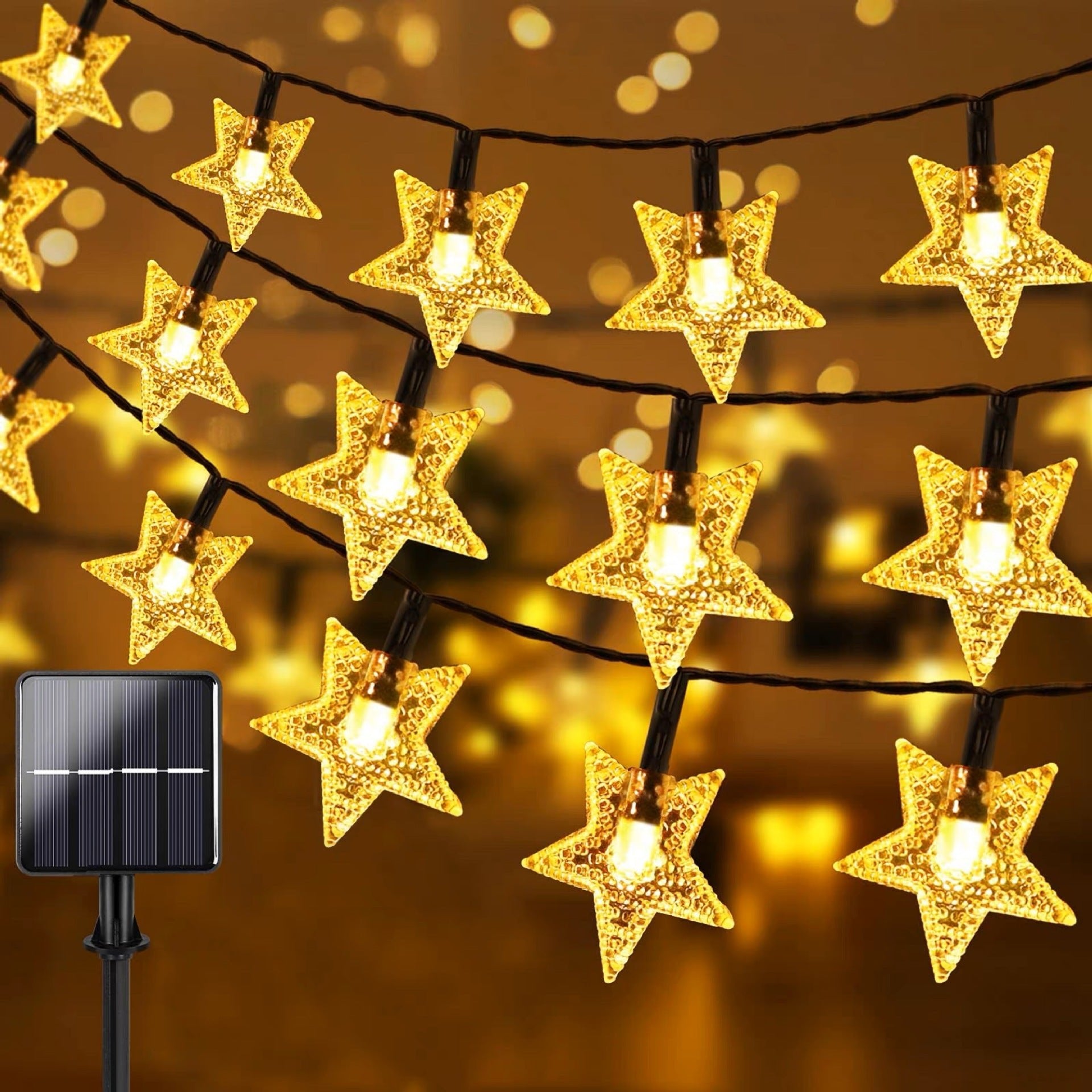 Christmas Light String Pendant Garden Courtyard - Gardening Land