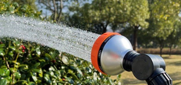 Factory Direct Sales Home Garden Watering Water Pistols Car Wash Push Pull Aluminum Rod Short Tube Water Gun - Gardening Land