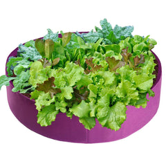 Felt Planting Bag Flower Garden Round Vegetable Nursery Bag Nursery Nutrition Plant Bucket - Gardening Land