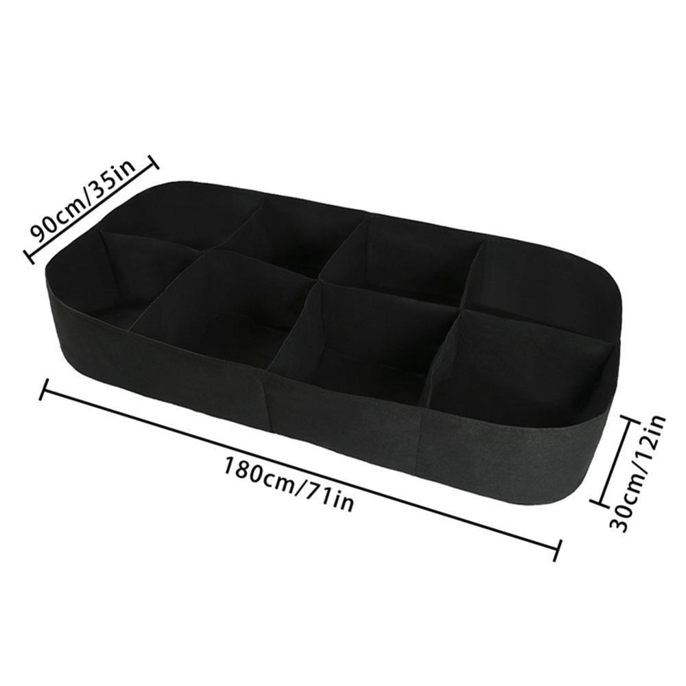 Felt Planting Bag Multi - Port Garden Flowerpot Vegetable Planting Bag - Gardening Land