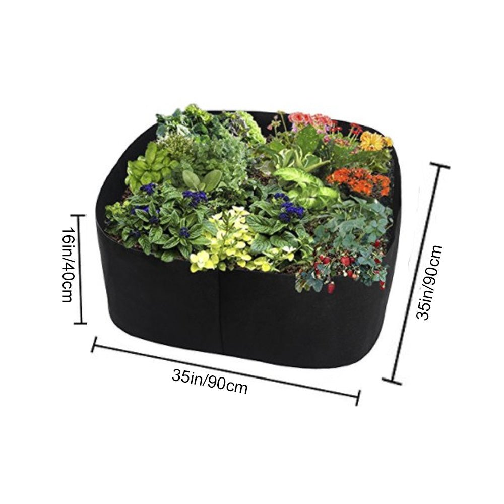 Felt Vegetable Plant Grow Bags Indoor And Outdoor Garden Seedlings - Gardening Land