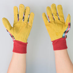 Garden Gloves Brick Building - Gardening Land