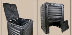 Garden Nursery Compost Bucket 300L Garden Fallen Leaves - Gardening Land