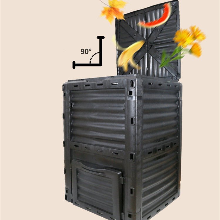 Garden Nursery Compost Bucket 300L Garden Fallen Leaves - Gardening Land