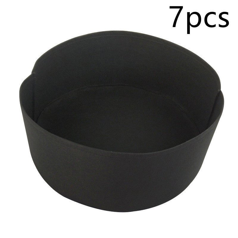 Garden Raised Bed Round Planting Container Grow Bags Fabric Planter Pot For Plants Nursery Pot - Gardening Land