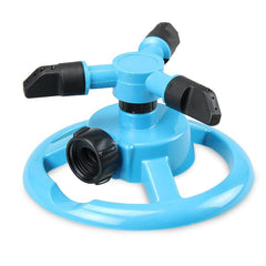 Garden Small Triple Rotary Lawn Sprinkler Automatic Garden - Gardening Land