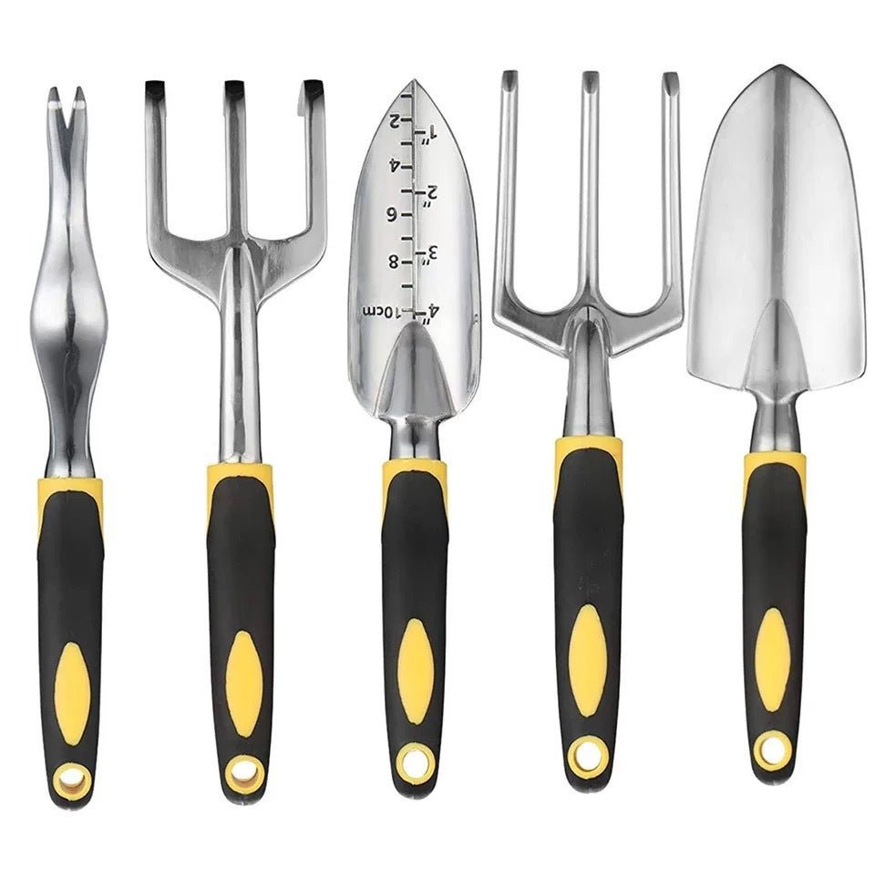 Garden Tools 8 - piece Set Aluminum Alloy Two - color Plastic Handle Shovel - Gardening Land