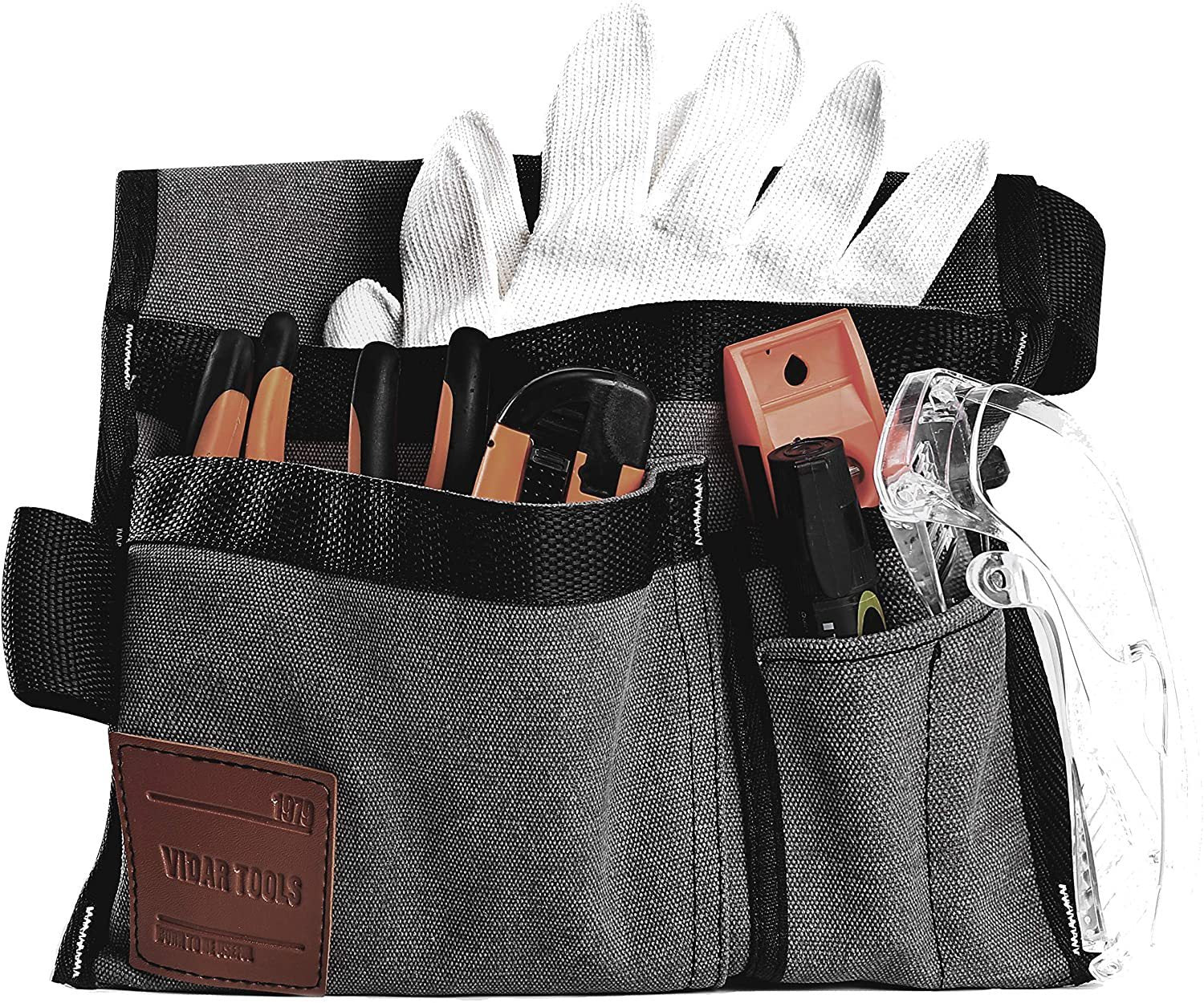 Garden Trim Light Multi - Pocket Canvas Belt Bag Storage Bag - Gardening Land