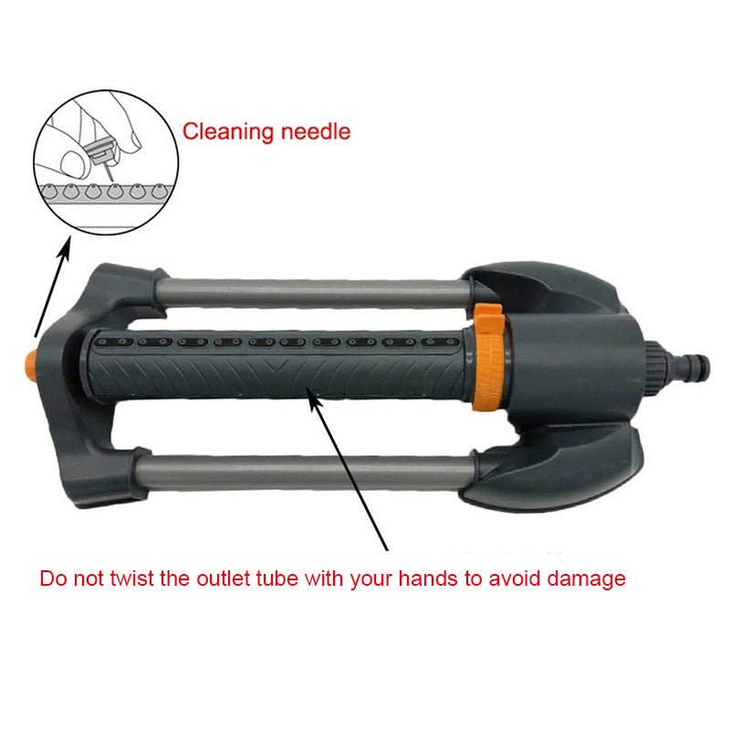 Garden Watering Swing Sprinkler For Cooling And Dustproofing - Gardening Land