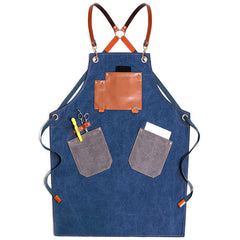 Gardening Baking Salon Denim Workwear Apron - Gardening Land