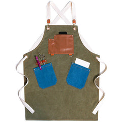 Gardening Baking Salon Denim Workwear Apron - Gardening Land