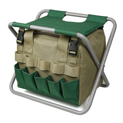 Gardening Stool With Tote Bag Chair Garden Tools Set Organizer, Folding Garden Seat Gardening Stool Gardening - Gardening Land