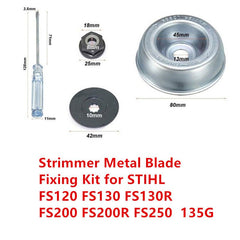 Grass Trimmer Head Steel Wire Brush - Gardening Land