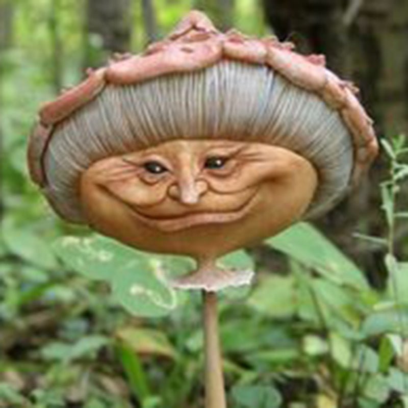 Mushroom Garden Decoration Resin Crafts - Gardening Land