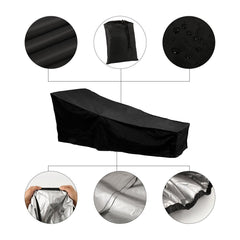 Outdoor Sun Waterproof Recliner Cover Garden Furniture Dustproof Cover - Gardening Land
