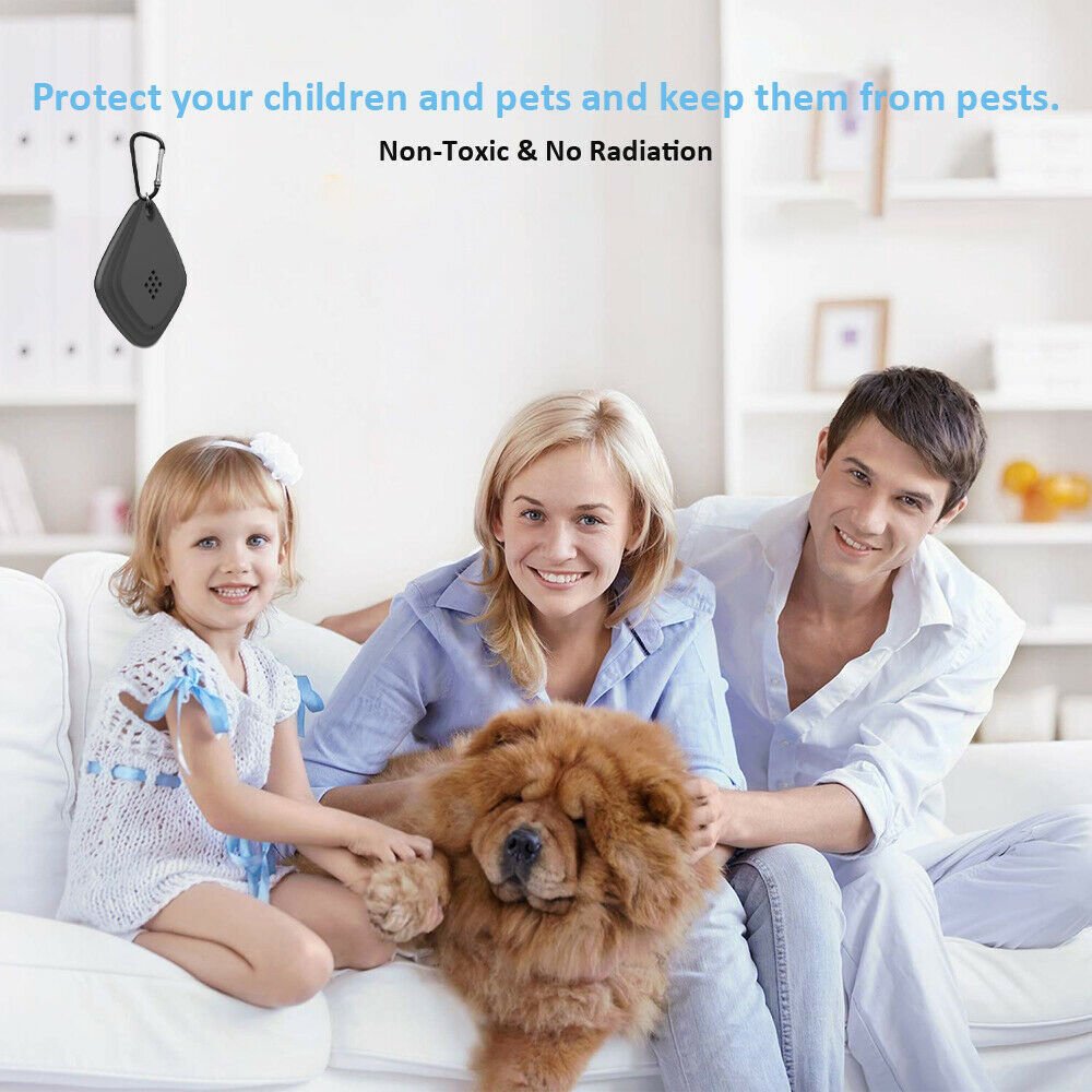 Outdoor Ultrasonic Intelligent Frequency Conversion USB Rechargeable Anti Mosquito Repellent Summer Insect Pest Repeller Tools - Gardening Land