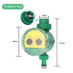 Programmable Garden Watering Timer LCD Display Automatic Irrigation Controller - Gardening Land