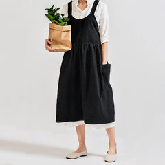 Pure Cotton Art Flower Arranger Working Gardening Apron - Gardening Land
