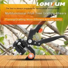 Seedling Grafting Pliers Garden Orchard Tree Scissors Grafting Pruner Gift 2 Blade Fruit Tree Pruning Chopper Gardening Tools - Gardening Land