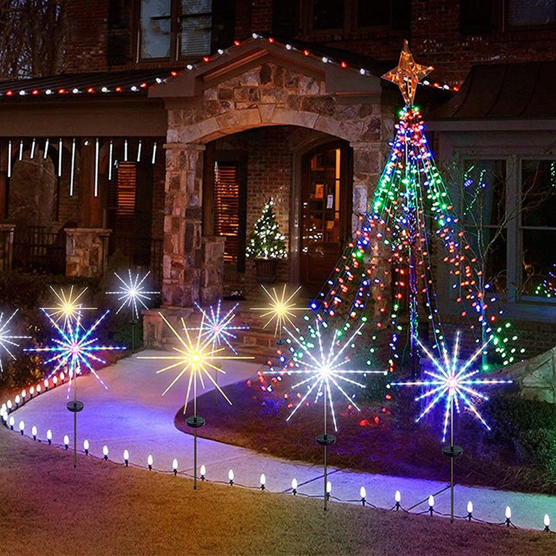 Solar Garden Light Courtyard Meteor Marquee - Gardening Land