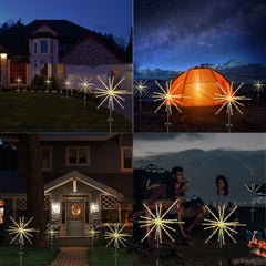 Solar Garden Light Courtyard Meteor Marquee - Gardening Land
