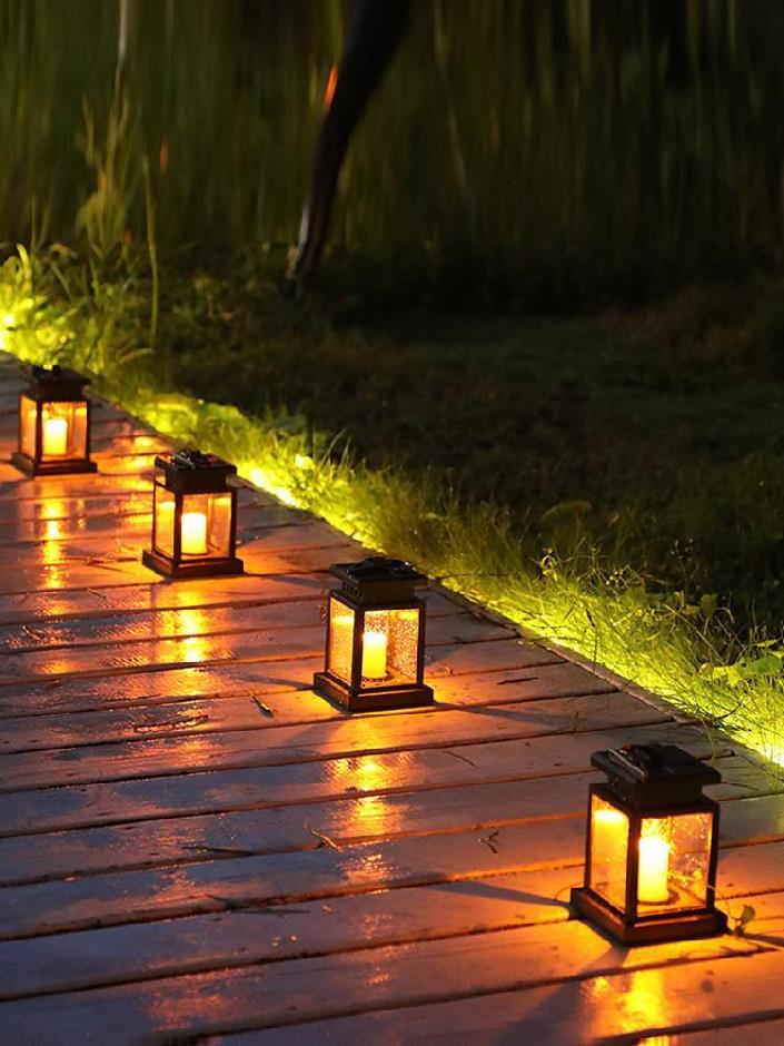 Solar Home Garden Light Outdoor Waterproof Hanging Light - Gardening Land