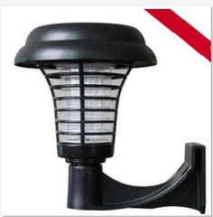 Solar Led Rechargeable Anti - Mosquito Lamp Electronic Fly Bug Zapper Insect Pest Uv Trap Outdoor Garden Lawn Lamp - Gardening Land