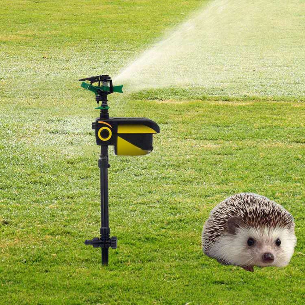 Solar Outdoor Pest Repellent Garden Sports Sprinkler Animal Waterer Bird Repellent - Gardening Land