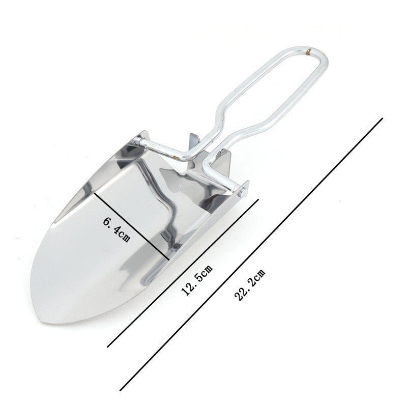 Stainless Steel Garden Outdoor Flower Planting Potted Soil Small Shovel - Gardening Land