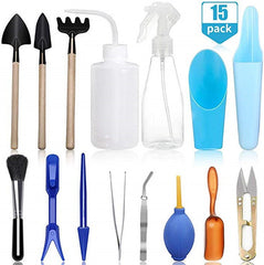 Succulents Potted Gardening Tool Set Succulent Seedlings Spray Bottle Watering Pot Soil Shovel Potted Trim Tube Shovel - Gardening Land