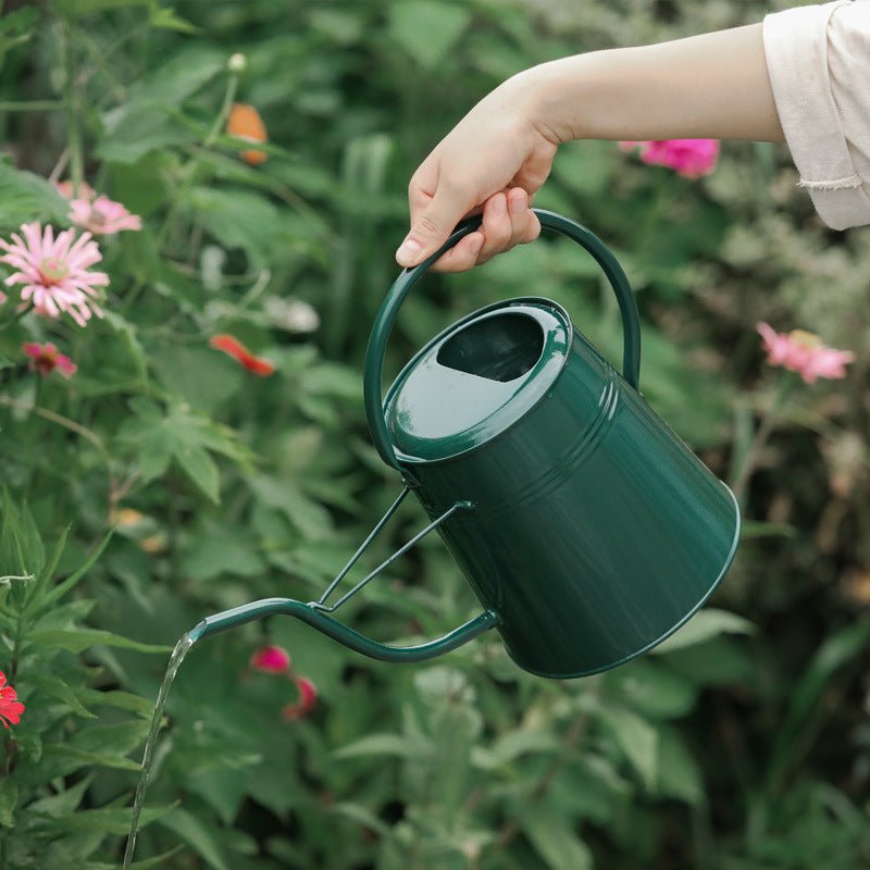 Vintage Galvanized Watering Can Garden Tool - Gardening Land