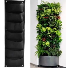 Wall Garden Hanging Planting Bags Vertical Outdoor Indoor Planter - Gardening Land