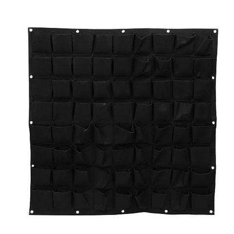 Wall Mount Hanging Planting Bags Home Supplies Multi Pockets DIY Grow Bag Planter Vertical Growing Vegetable Living Garden Bag - Gardening Land