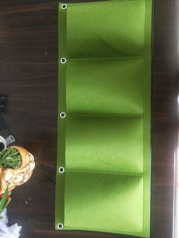Wall Mount Hanging Planting Bags Home Supplies Multi Pockets DIY Grow Bag Planter Vertical Growing Vegetable Living Garden Bag - Gardening Land