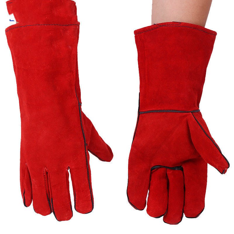 Welding Gloves Cowhide Gloves - Gardening Land