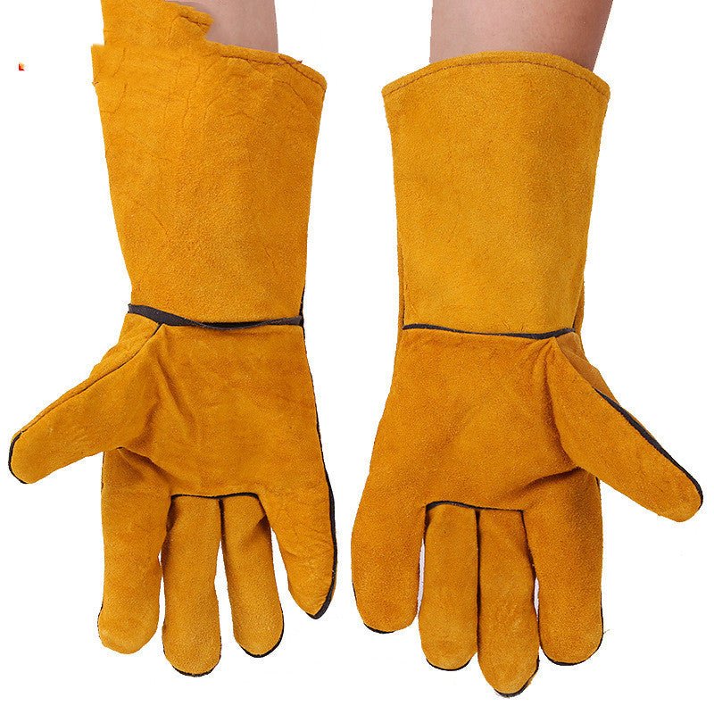 Welding Gloves Cowhide Gloves - Gardening Land